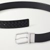 4cm Woven Leather Belt - CU