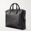 Jules 003 Full-Grain Leather Briefcase - BK