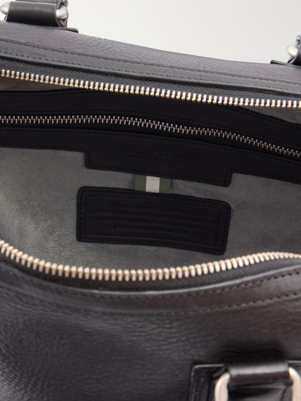 Jules 003 Full-Grain Leather Briefcase - E1