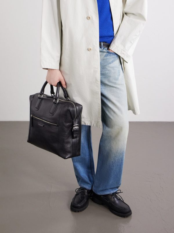 Jules 003 Full-Grain Leather Briefcase - OU