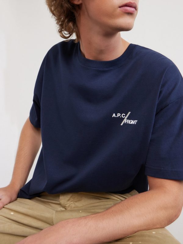 + Fragment Logo-Print Cotton-Jersey T-Shirt - CU