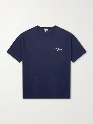 + Fragment Logo-Print Cotton-Jersey T-Shirt + Fragment Logo-Print Cotton-Jersey T-Shirt
