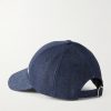 + Fragment Design Casquette Rabbit Logo-Embroidered Denim Baseball Cap - BK + Fragment Design Casquette Rabbit Logo-Embroidered Denim Baseball Cap - BK