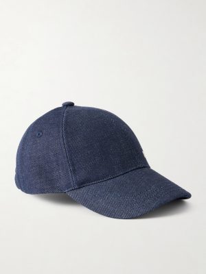 + Fragment Design Casquette Rabbit Logo-Embroidered Denim Baseball Cap + Fragment Design Casquette Rabbit Logo-Embroidered Denim Baseball Cap