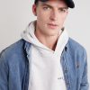 + Fragment Design Casquette Rabbit Logo-Embroidered Denim Baseball Cap - OU + Fragment Design Casquette Rabbit Logo-Embroidered Denim Baseball Cap - OU