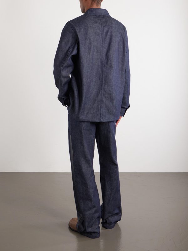 + Fragment Printed Denim Jacket - BK + Fragment Printed Denim Jacket - BK