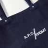 + Fragment Logo-Print Canvas Tote Bag - CU