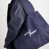 + Fragment Logo-Print Canvas Tote Bag - E2