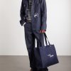 + Fragment Logo-Print Canvas Tote Bag - FR