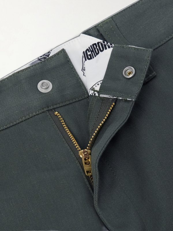 Straight-Leg Twill Trousers - CU Straight-Leg Twill Trousers - CU