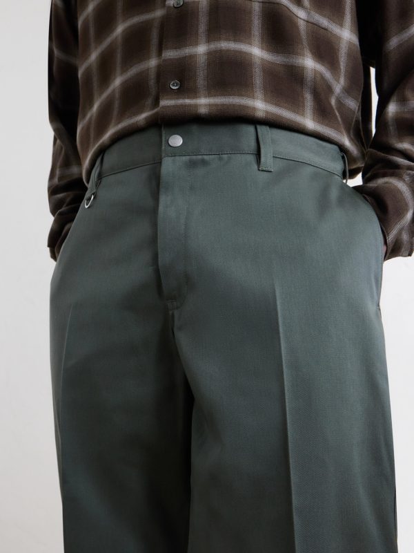 Straight-Leg Twill Trousers - E1 Straight-Leg Twill Trousers - E1