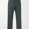 Straight-Leg Twill Trousers Straight-Leg Twill Trousers