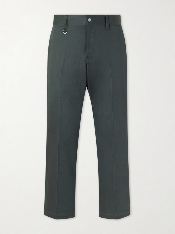 Straight-Leg Twill Trousers Straight-Leg Twill Trousers