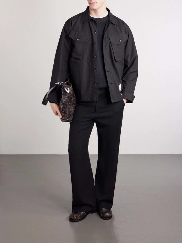 Fatigue Cotton Shirt - OU Fatigue Cotton Shirt - OU