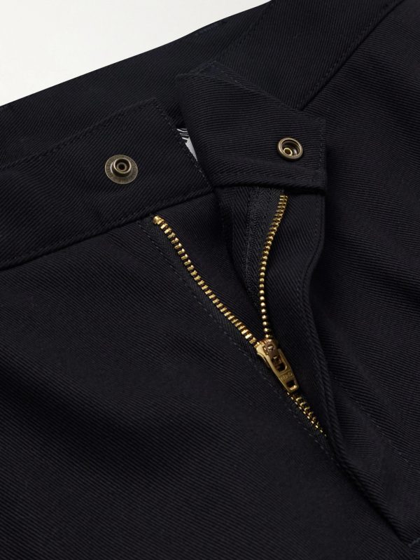 Wide-Leg Twill Trousers - E1 Wide-Leg Twill Trousers - E1