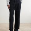 Wide-Leg Twill Trousers - FR Wide-Leg Twill Trousers - FR