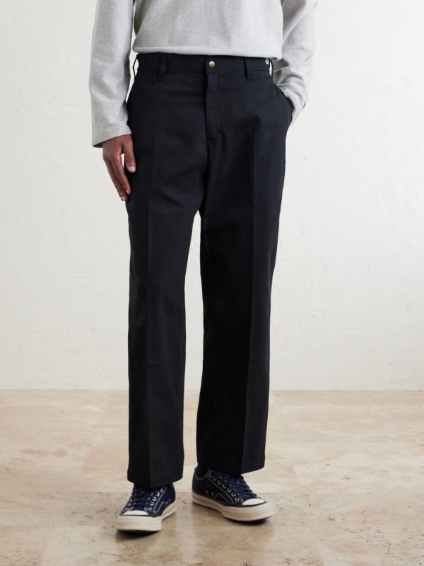 Wide-Leg Twill Trousers - FR Wide-Leg Twill Trousers - FR