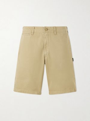 Straight-Leg Cotton Chino Shorts