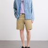 Straight-Leg Cotton Chino Shorts - OU Straight-Leg Cotton Chino Shorts - OU