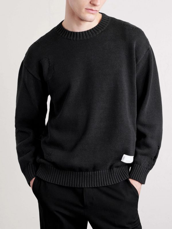 Savage Cotton Crewneck Sweater - FR