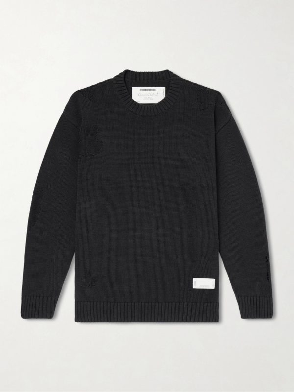 Savage Cotton Crewneck Sweater