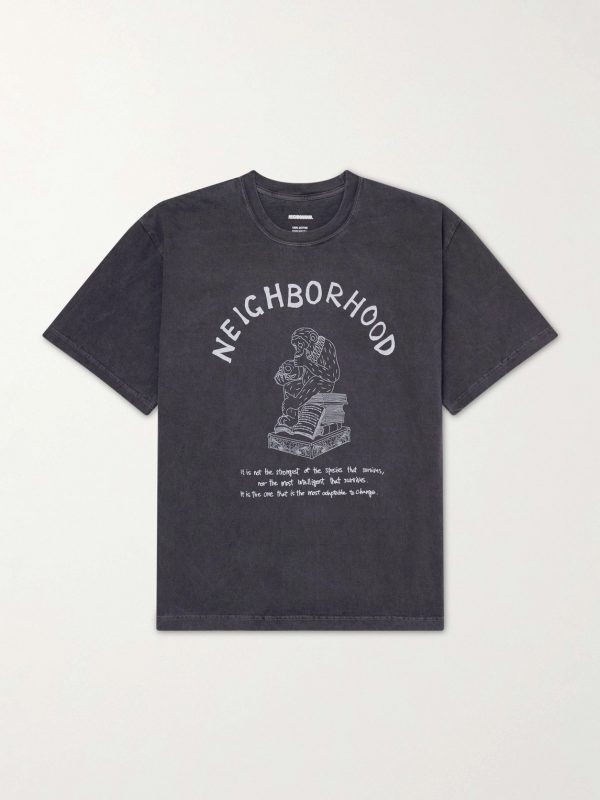 Printed Cotton-Jersey T-Shirt