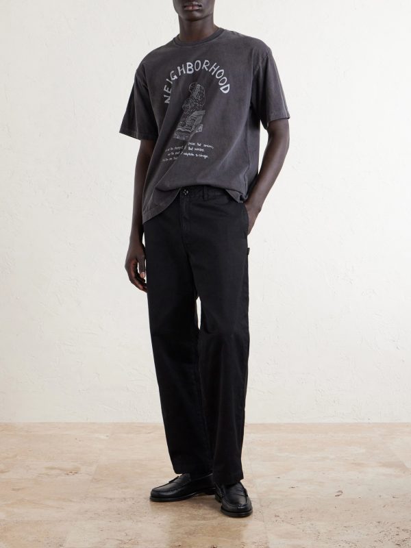 Printed Cotton-Jersey T-Shirt - OU