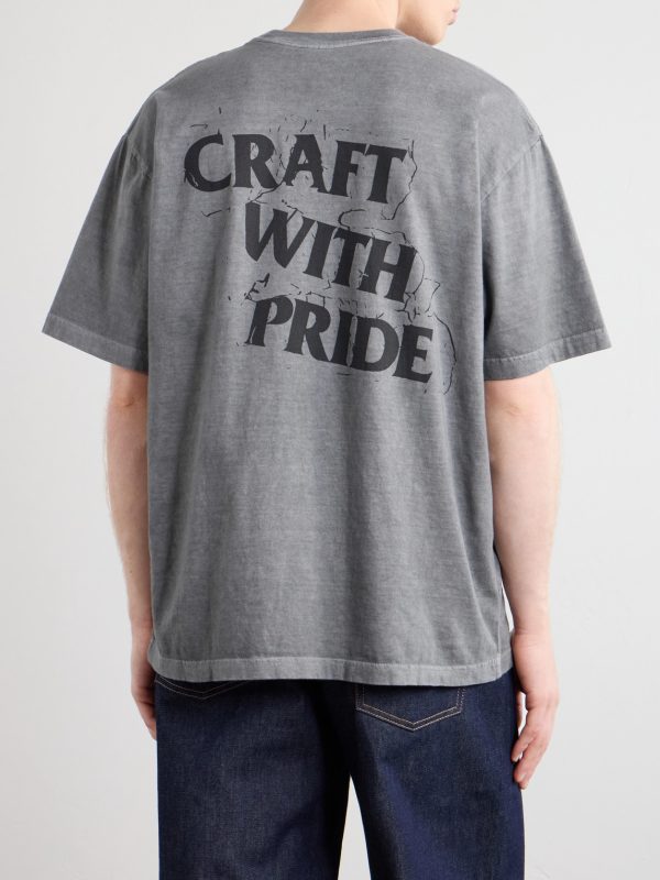 Logo-Print Cotton-Jersey T-Shirt - BK Logo-Print Cotton-Jersey T-Shirt - BK