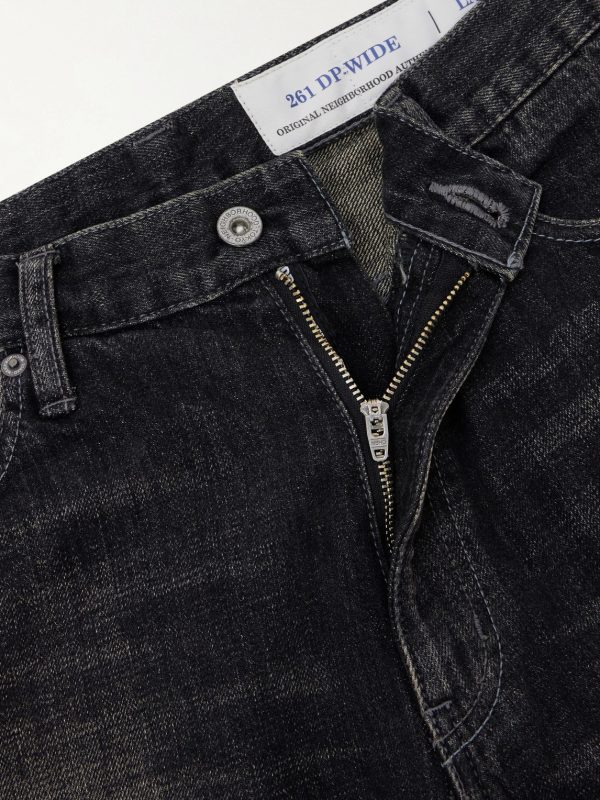 Washed Wide-Leg Jeans - CU Washed Wide-Leg Jeans - CU