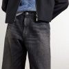 Washed Wide-Leg Jeans - E1 Washed Wide-Leg Jeans - E1