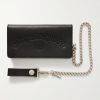 Logo-Embossed Leather Billfold Wallet