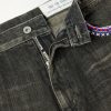 Savage Straight -Leg Bead-Embellished Distressed Jeans - E1 Savage Straight -Leg Bead-Embellished Distressed Jeans - E1