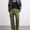 Wide-Leg Cotton and Linen-Blend Twill Trousers - OU Wide-Leg Cotton and Linen-Blend Twill Trousers - OU
