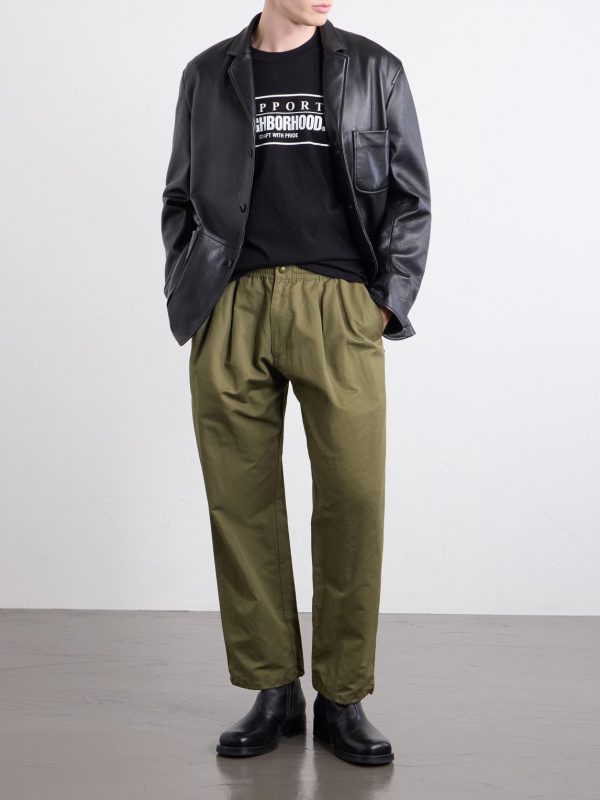 Wide-Leg Cotton and Linen-Blend Twill Trousers - OU Wide-Leg Cotton and Linen-Blend Twill Trousers - OU