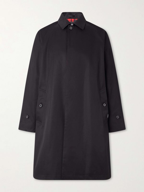 Balcollar Cotton-Gabardine Trench Coat Balcollar Cotton-Gabardine Trench Coat