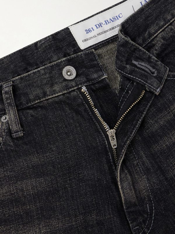 Washed Straight-Leg Denim - CU Washed Straight-Leg Denim - CU