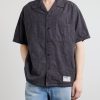 Camp-Collar Cotton-Jacquard Shirt - FR Camp-Collar Cotton-Jacquard Shirt - FR