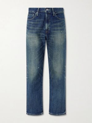 Washed Straight-Leg Jeans Washed Straight-Leg Jeans