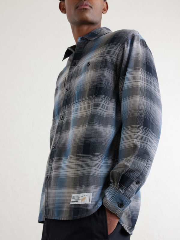 Hombre Checked Flannel Shirt - E1 Hombre Checked Flannel Shirt - E1