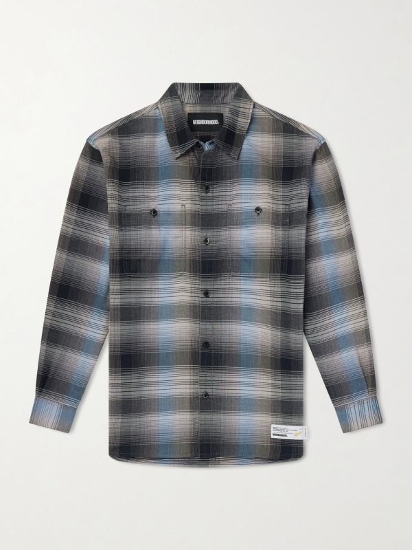 Hombre Checked Flannel Shirt Hombre Checked Flannel Shirt