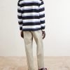 Straight-Leg Cotton Chinos - BK