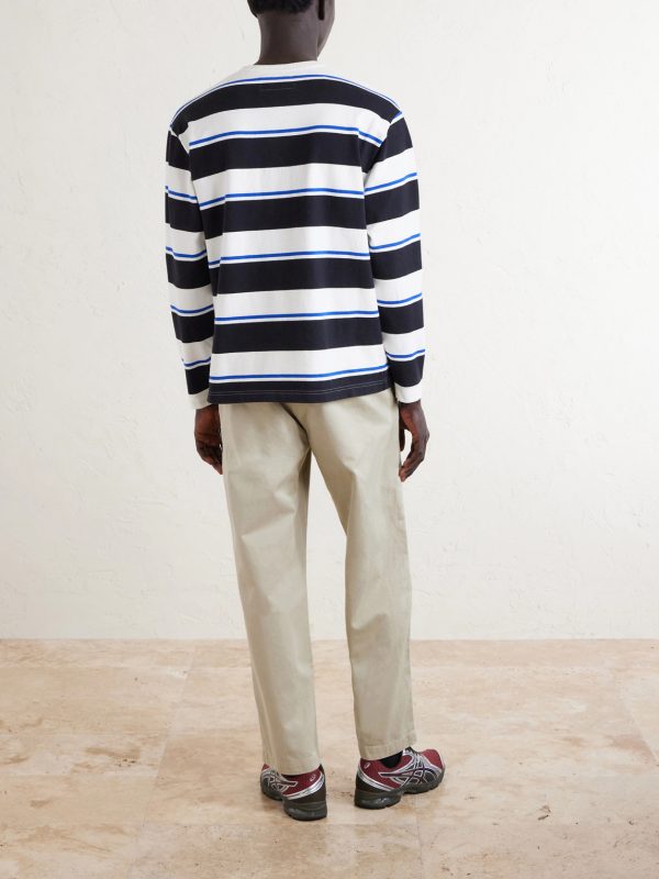 Straight-Leg Cotton Chinos - BK