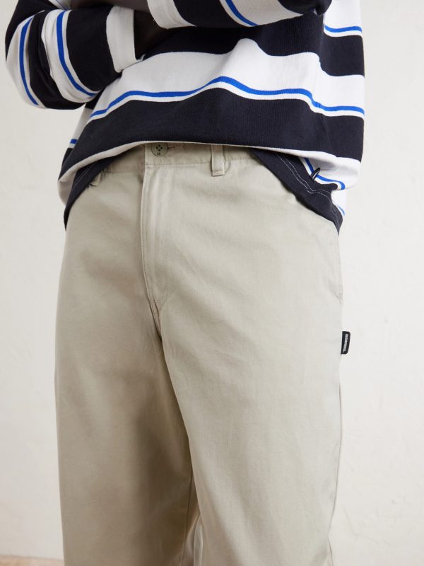 Straight-Leg Cotton Chinos - CU