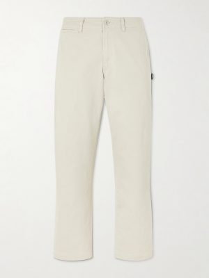 Straight-Leg Cotton Chinos