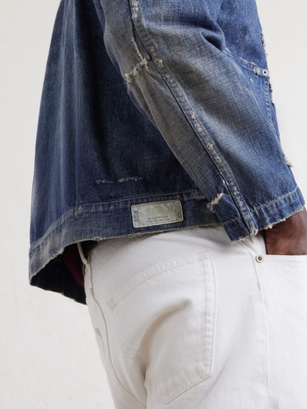 Distressed Denim Jacket - CU Distressed Denim Jacket - CU
