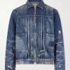 Distressed Denim Jacket Distressed Denim Jacket