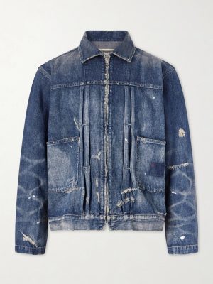 Distressed Denim Jacket
