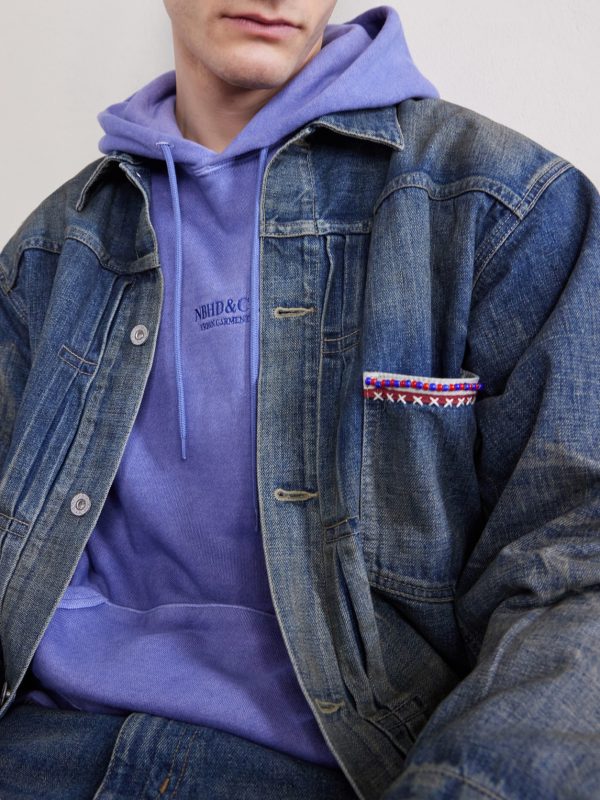 Logo-Embroidered Pigment-Dyed Cotton-Jersey Hoodie - CU Logo-Embroidered Pigment-Dyed Cotton-Jersey Hoodie - CU
