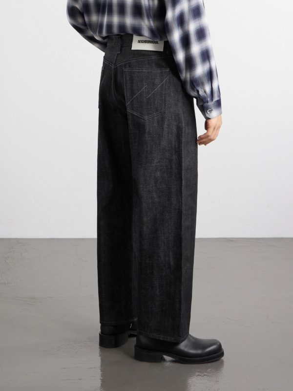 261 DP Wide-Leg Jeans - BK