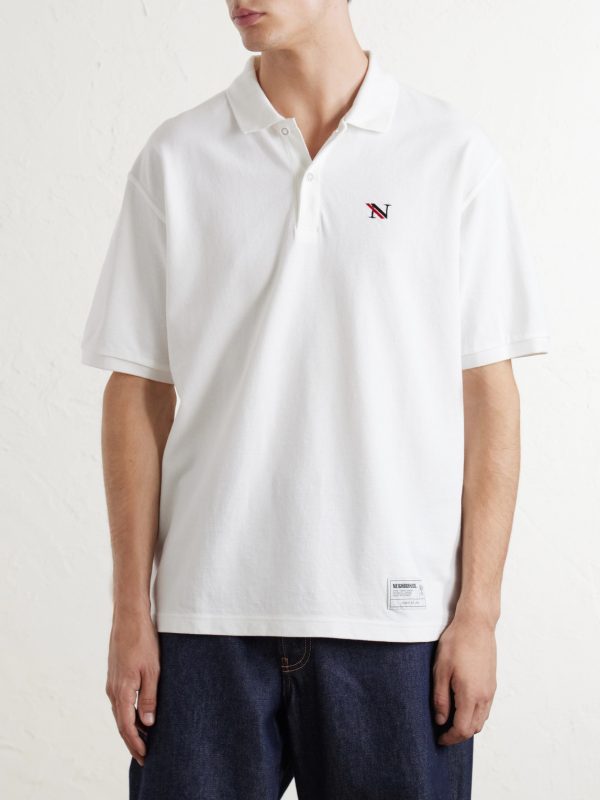 Logo-Appliquéd Embroidered Cotton-Piqué Polo Shirt - FR